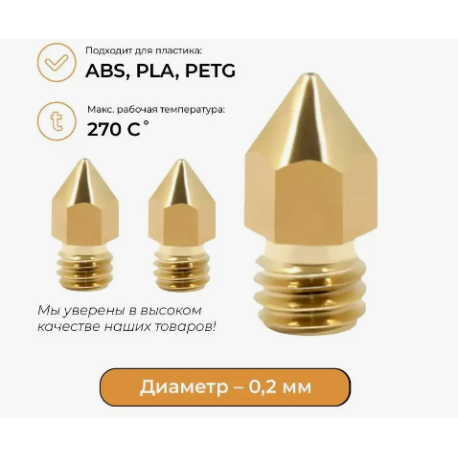 Сопло латунное E3D