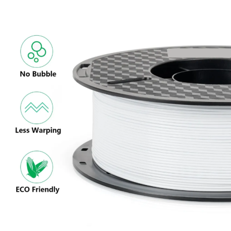 Пластик для 3D-принтера PLA Kingroon 1.75 мм — белый, 1 кг-3