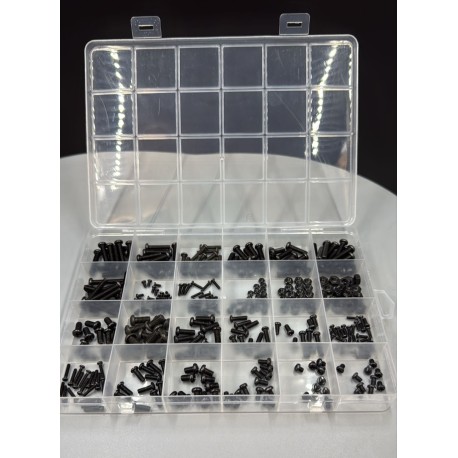 Набор крепежа для 3D-принтера в органайзере