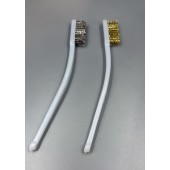 Набор металлических щёток для чистки сопла 3D-принтера (латунная и стальная)