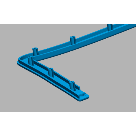 3D-печать рамки сетки спинки сиденья BMW X5 E53-2